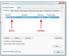 PROXKEY-USB-token-driver Web Browser Step 3